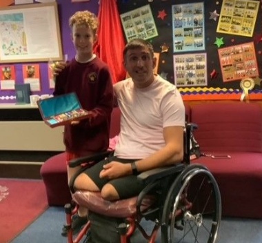 Inspirational Visitor - Ben Parkinson